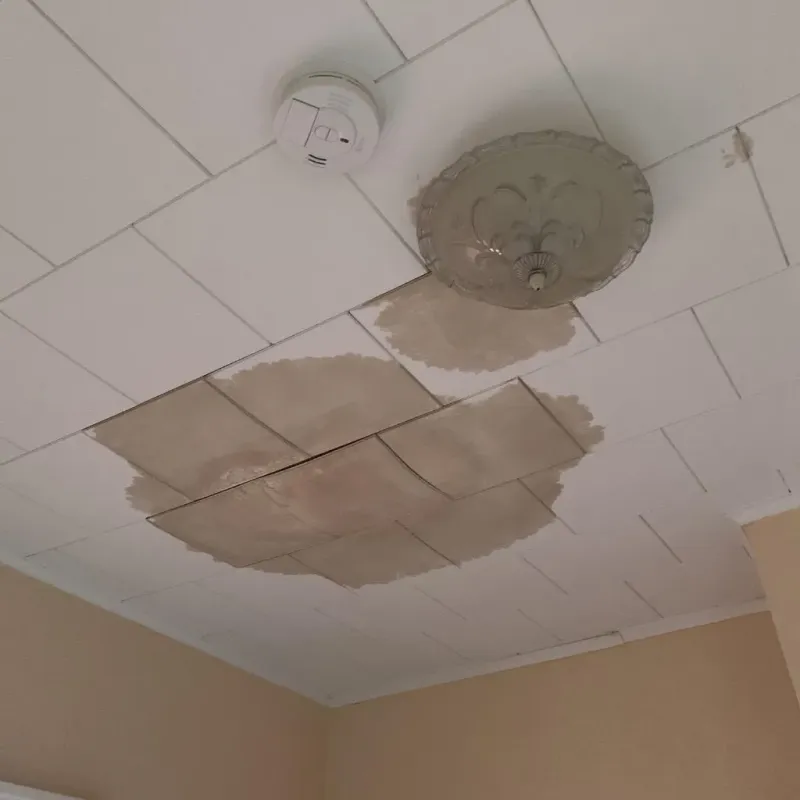 Ceiling Water Damage Repair in Barrington, NH