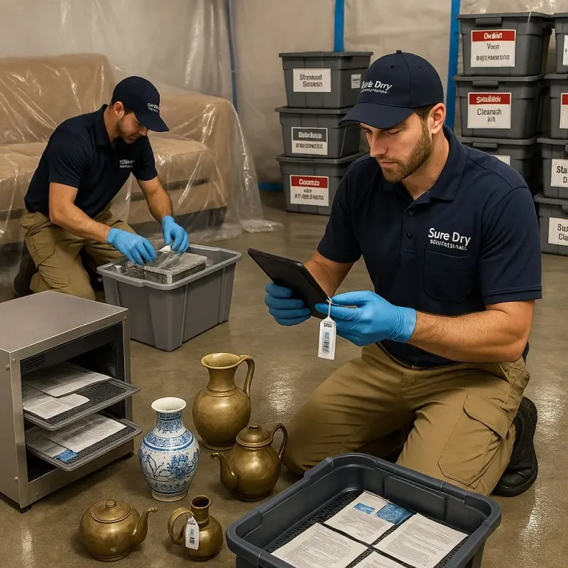 Content Protection and Restoration process in Barrington, NH